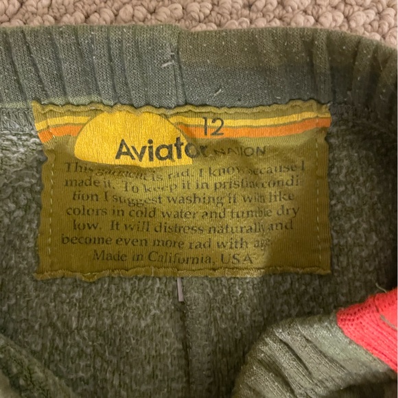 COPY - Kids Aviator Nation Sweatpants - Picture 3 of 4
